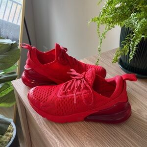 Nike Air Max 270 Red Trainers